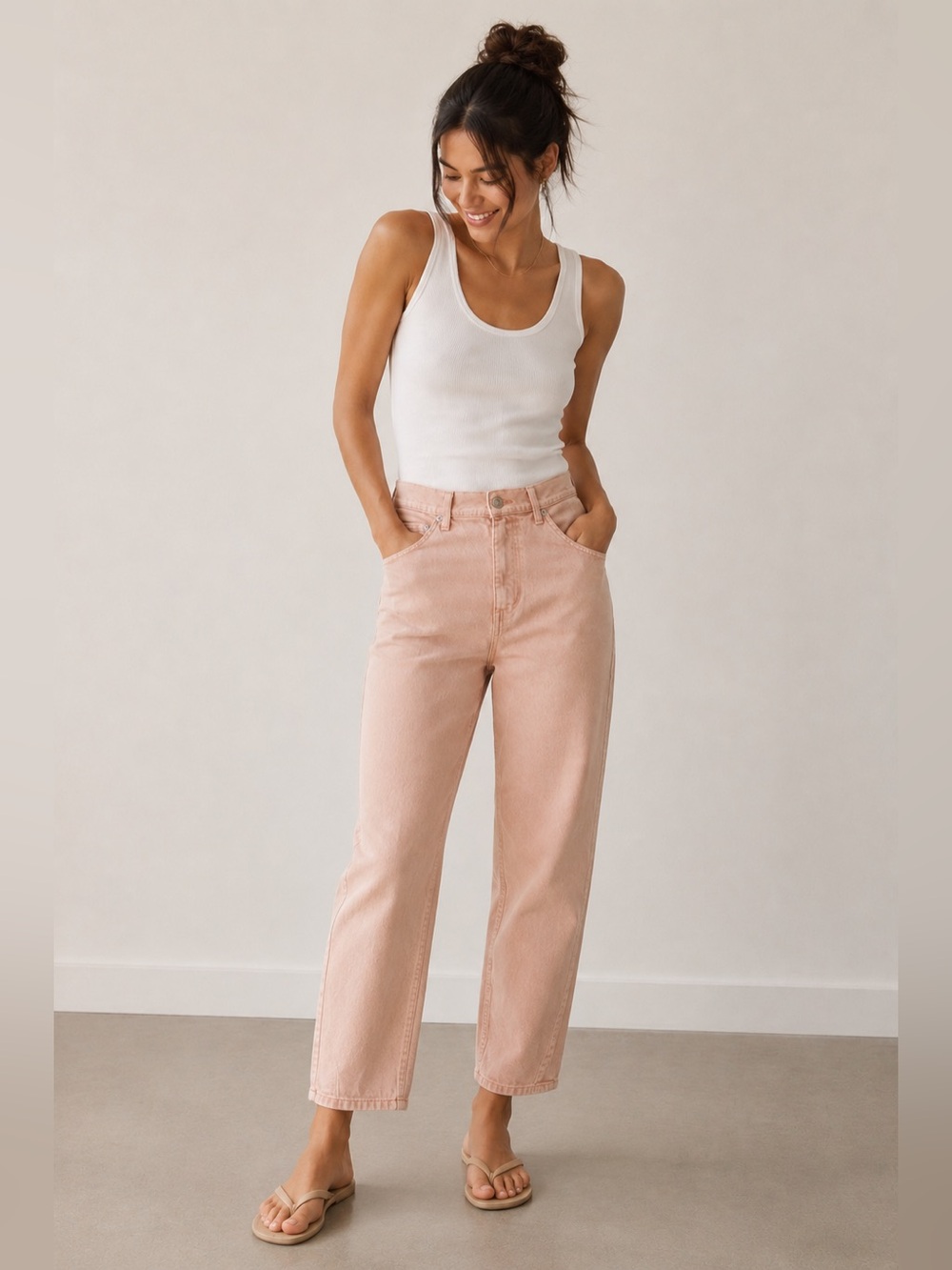 AYR The Beat Drop Barrel Jeans Ciao Bella Size 27 Discontinued